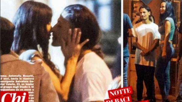 Antonella Mosetti ha un nuovo amore. Baci e passione con l'ex allievo di Amici