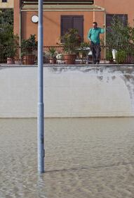 Orte, esonda il Tevere 17
