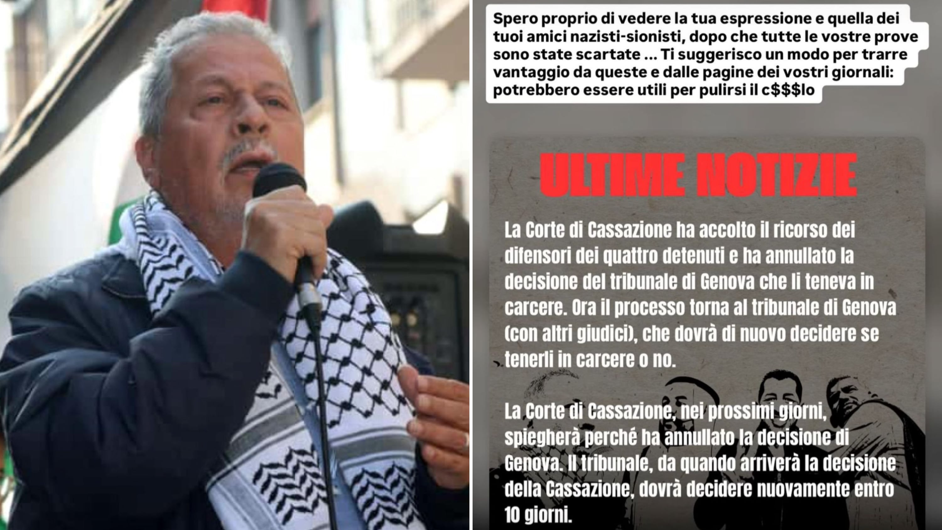 Le minacce al Giornale dopo la sentenza di Hannoun da parte dei suoi uomini : "Nazisti e sionisti"