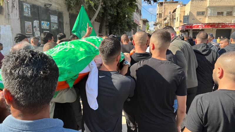 I funerali delle vittime palestinesi a Jenin 3