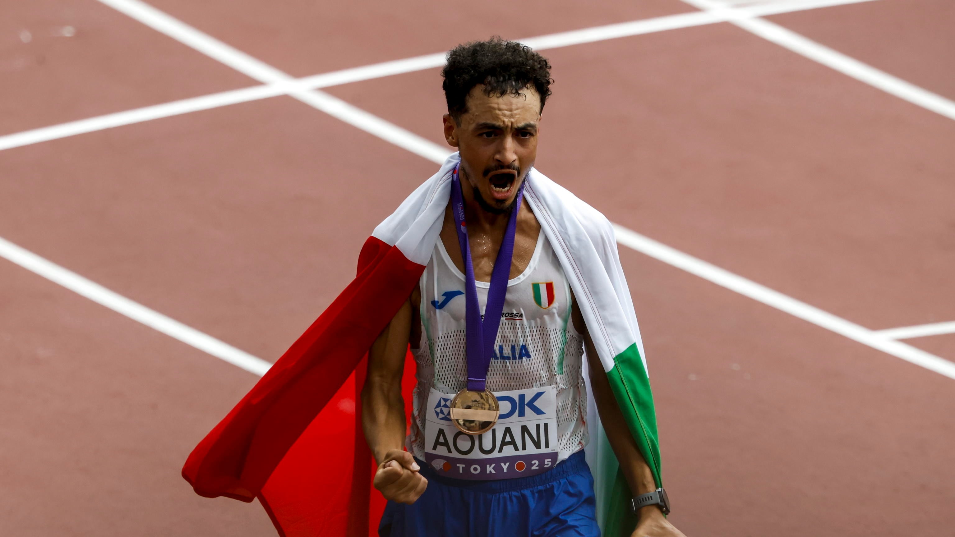 Mondiali di Tokyo, Iliass Aouani conquista il bronzo nella maratona