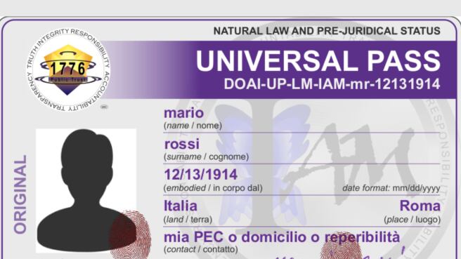 Volare senza documenti o guidare senza patente, la follia dell'Universal Pass