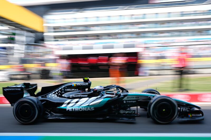 Kimi Antonelli sulla Mercedes