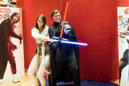 Aldo Montano e Irene Vecchi "jedi" per il Force Friday 6