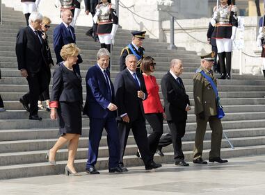 La cerimonia all'Altare della Patria 11