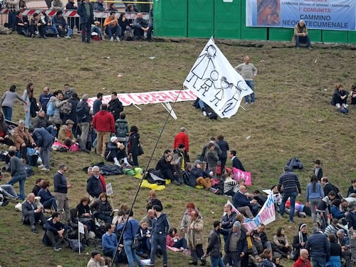 I manifestanti al Family Day