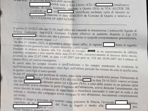 Napoli, occupata un'altra casa: ora è allarme abusivi