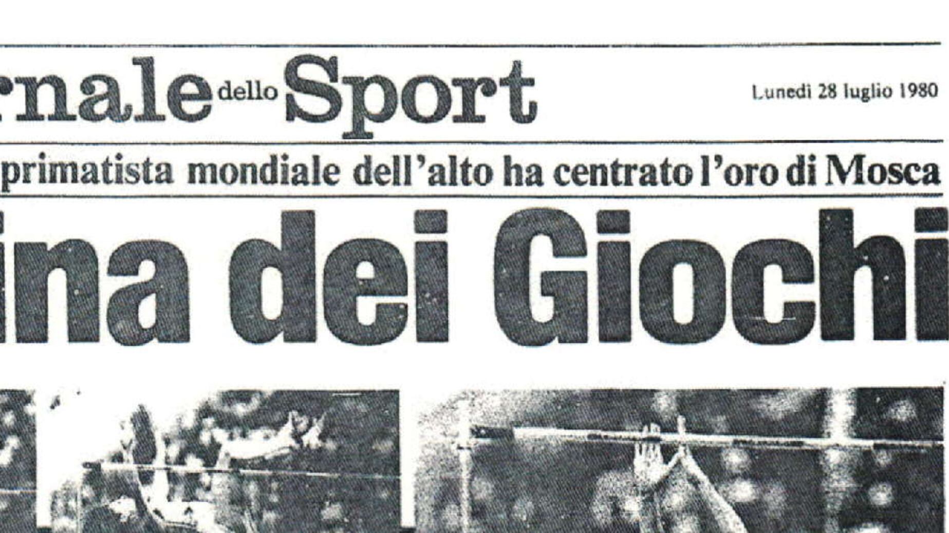 Mosca 1980. L'apoteosi di Sara SimeoniBrera: "Una stella cometa nel cielo"