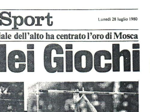 Mosca 1980. L'apoteosi di Sara SimeoniBrera: "Una stella cometa nel cielo"