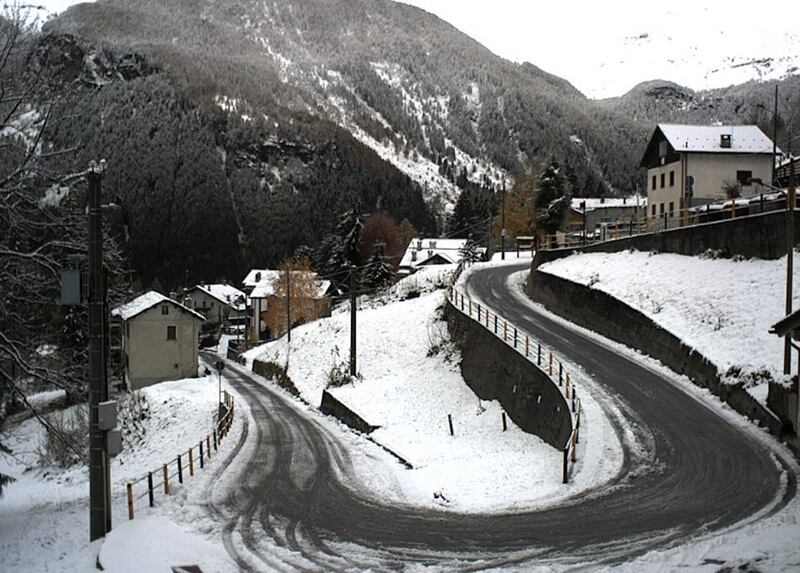 È arrivata la prima neve al Nord 2