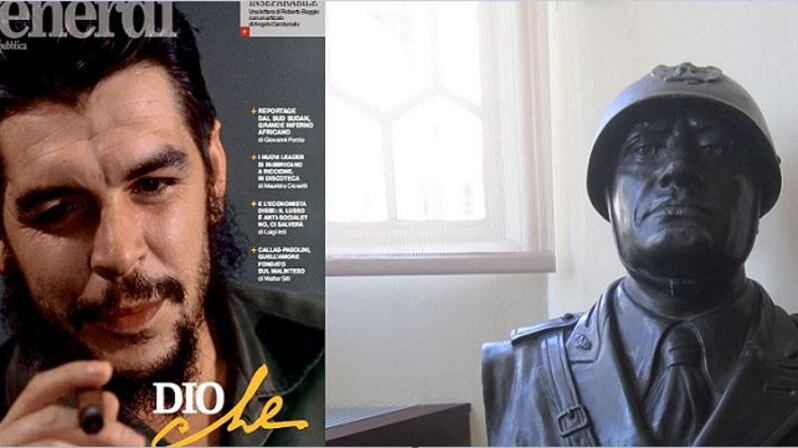 Vietano il Duce e santificano Che Guevara