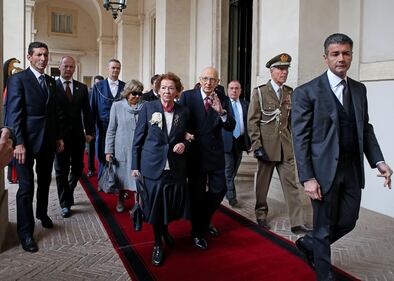 Napolitano lascia il Quirinale 2