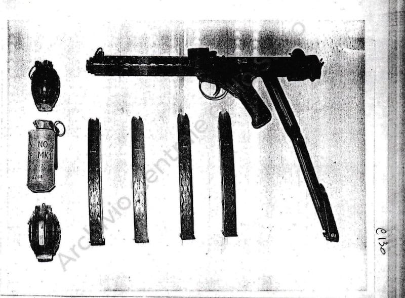L'allegato ad un appunto sulla strage di Fiumicino