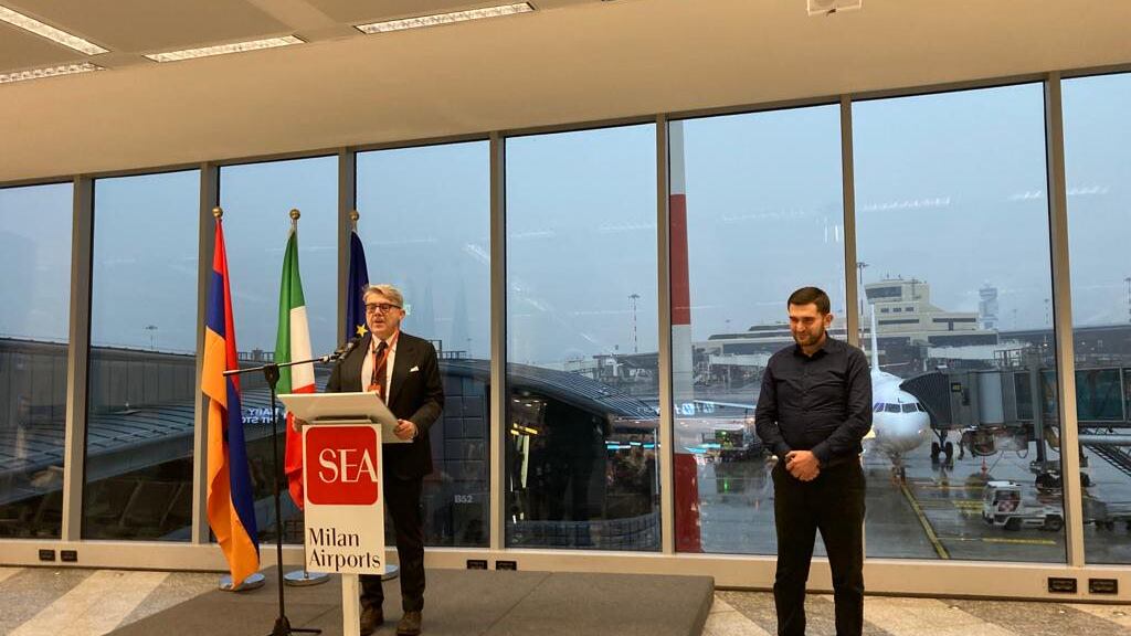 Flyone Armenia vola tra Milano Malpensa e Yerevan