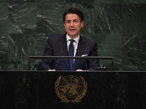 Conte all'Onu: "Sovranità e popolo sono nella Costituzione"