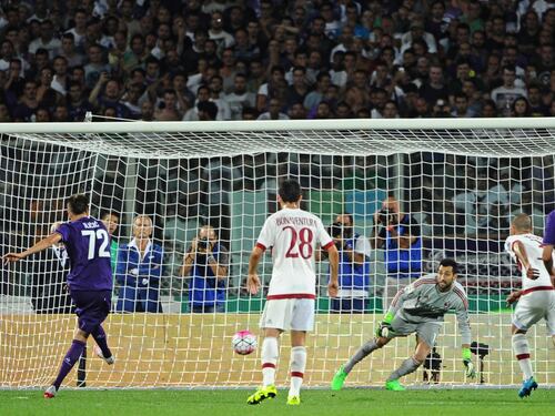 Il Milan cade a Firenze, la Fiorentina vince 2-0
