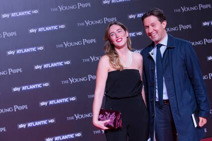 La Boschi in nero per "The Young Pope"