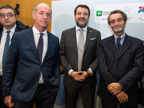 Schiaffo di Salvini ai 5 Stelle: "Gare olimpiche a Torino"