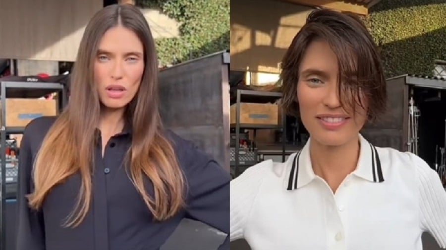 "Un passo alla volta". Bianca Balti e il gesto prima dell'inizio della chemioterapia