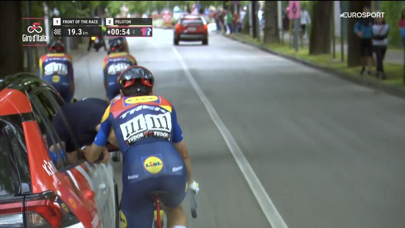 Fonte: Twitter (@giroditalia)