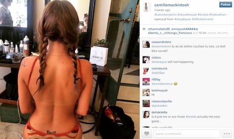 Camilla Mackintosh, gambe chilometriche su Instagram 7