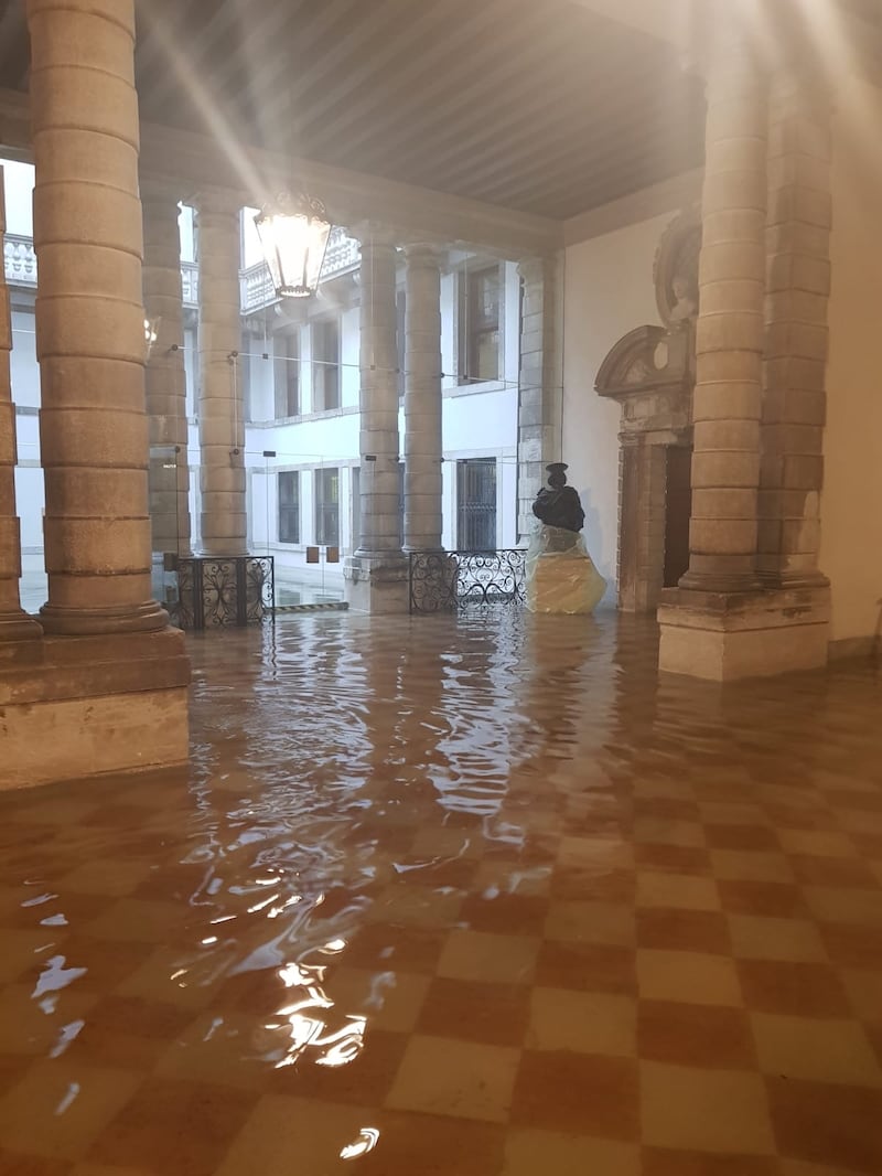 Maltempo in Veneto. Ponte della Priula: crolla il ponte 9