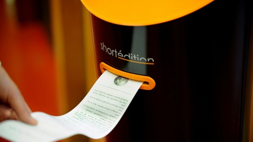 Nelle metro francesi arrivano i distributori automatici di racconti