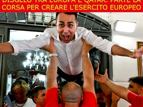 La satira del giorno. Di Maio in Qatar
