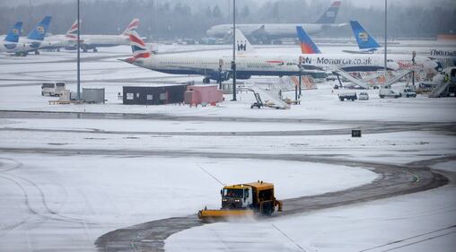 Bufera di neve in tutta Europa 1