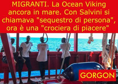 La satira del giorno - Ocean Viking ancora in mare 1
