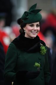 Kate Middleton in verde per San Patrizio 5