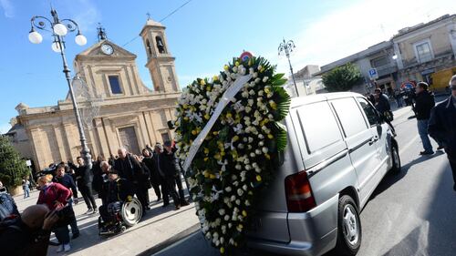 I funerali di Loris a Santa Croce Camerina 4