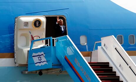 Obama arriva in Israele 7