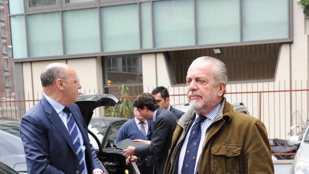 De Laurentiis: "La Juventus non pagherà la clausola per Higuain". Marotta conferma
