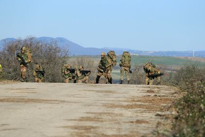 L'addestramento dei militari del 3° Corso Sanità 4