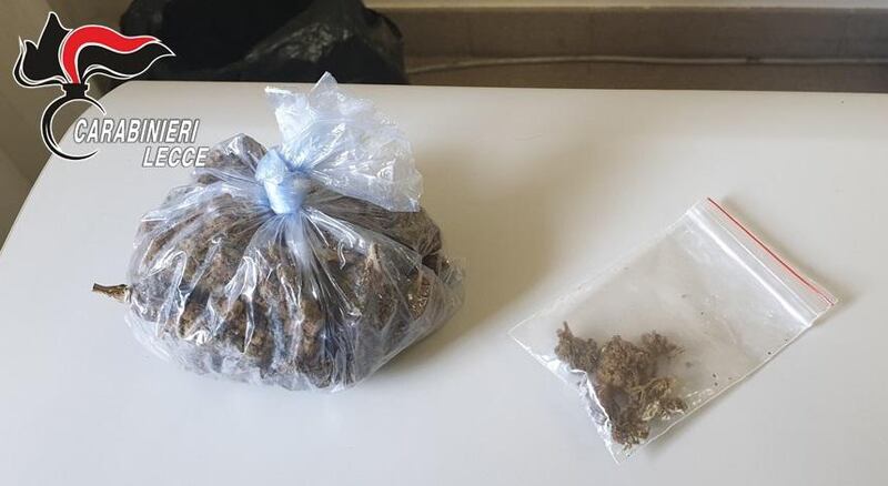 Droga trovata in casa a Otranto