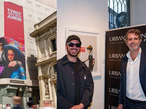 Urban Vision Group porta l’arte di TVBOY in città: “Omnia Vincit Amor” diventa una mostra urbana digitale