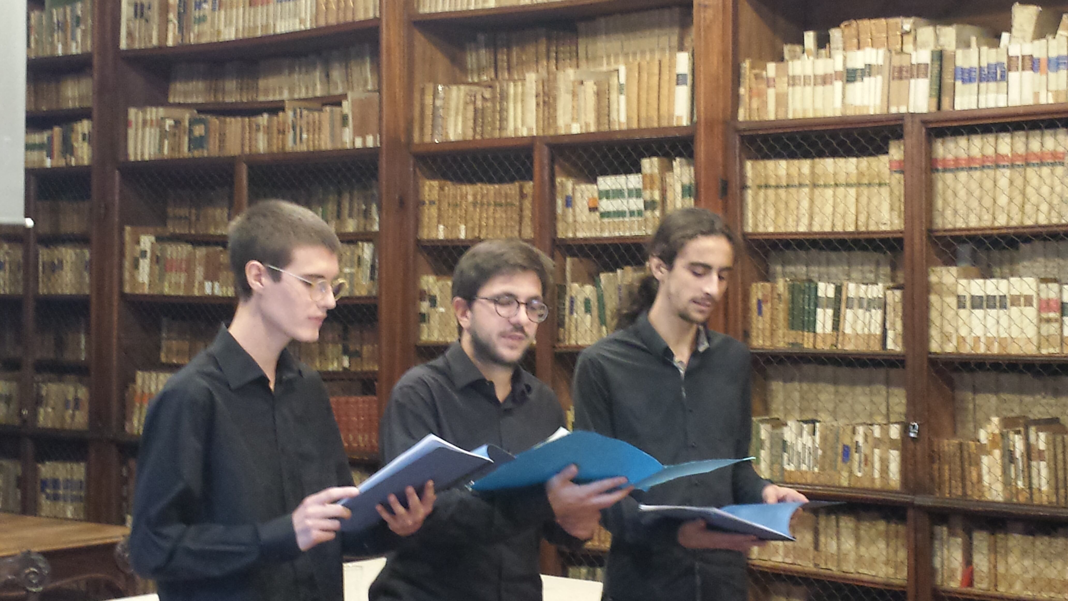 Antifonario medievale fatto rivivere a Pavia dalle voci di tre ragazzi