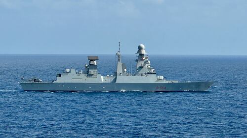 Abordo del Cacciatorpediniere Caio Duilio nel Goplfo di Aden 7