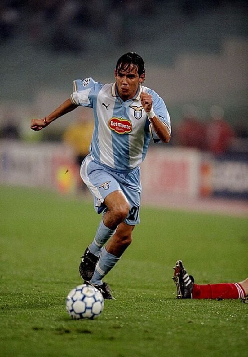 Simone Inzaghi alla Lazio (Wikipedia)