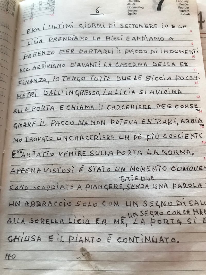 Il diario inedito del cugino di Norma Cossetto 3