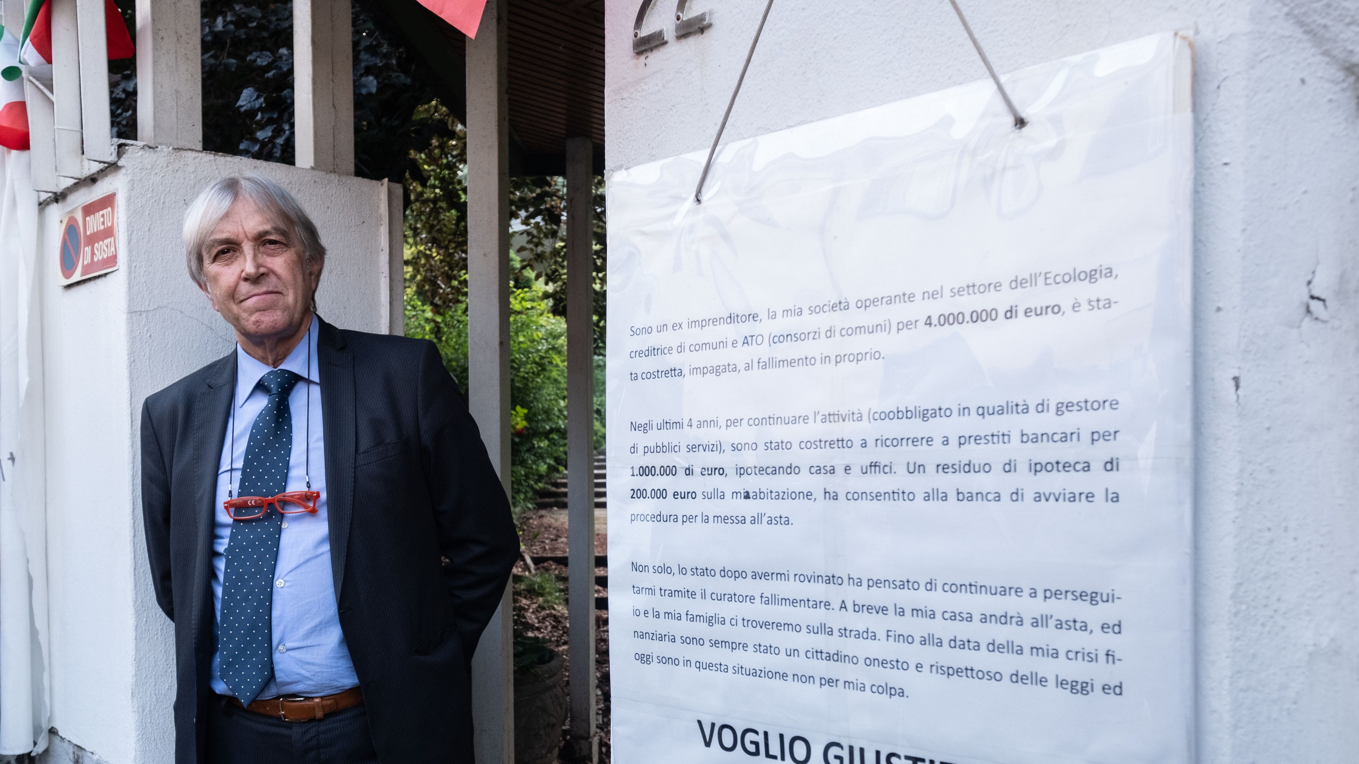 "Io, strozzato dallo Stato e dimenticato dai 5 Stelle"