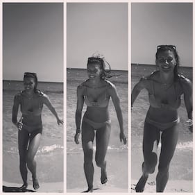 Martina Colombari, topless a Ibiza 6