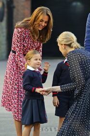 Primo giorno di scuola per Charlotte e George  8