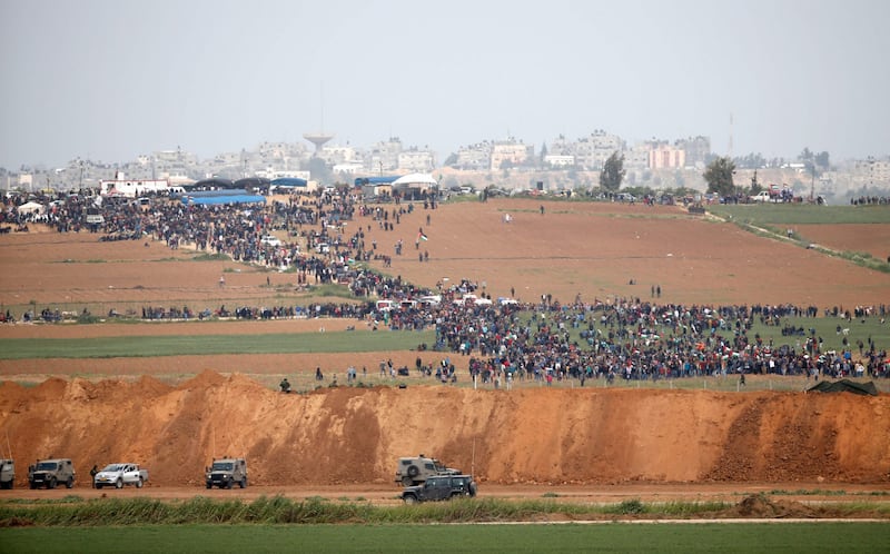 Scontri al confine tra Israele e Gaza 2