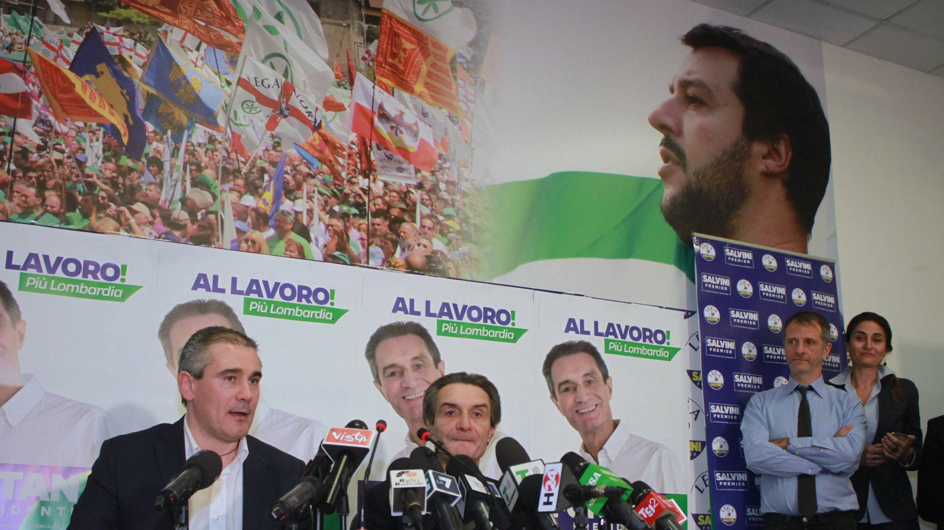 Fontana show, Gori doppiato. Tutto il Nord al centrodestra