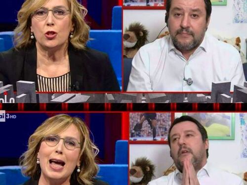 "Salvini, si rischia la violenza" Scoppia il caos in diretta in tv