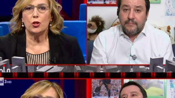 "Salvini, si rischia la violenza" Scoppia il caos in diretta in tv