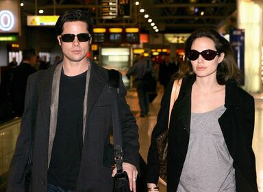 Angelina Jolie, Brad Pitt e Jennifer Aniston: foto 6