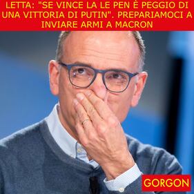 Ecco la satira del giorno. L'apocalisse di Letta 1
